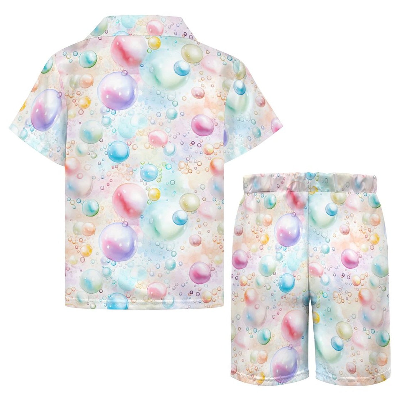 Children's Bubbles Bigfoot Dancing Casual Beach Outfit A27TZ (All-Over Printing)