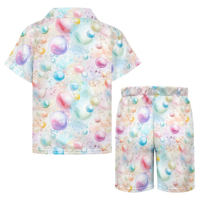 Children's Bubbles Bigfoot Dancing Casual Beach Outfit A27TZ (All-Over Printing)