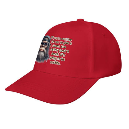 Bigfoot, Sasquatch “If you're waiting..", Baseball Cap – 8 Colors