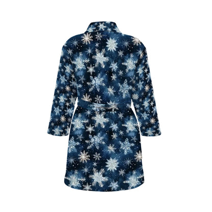 Cute Yeti Themed Women’s Bath Robe 33.5” Long