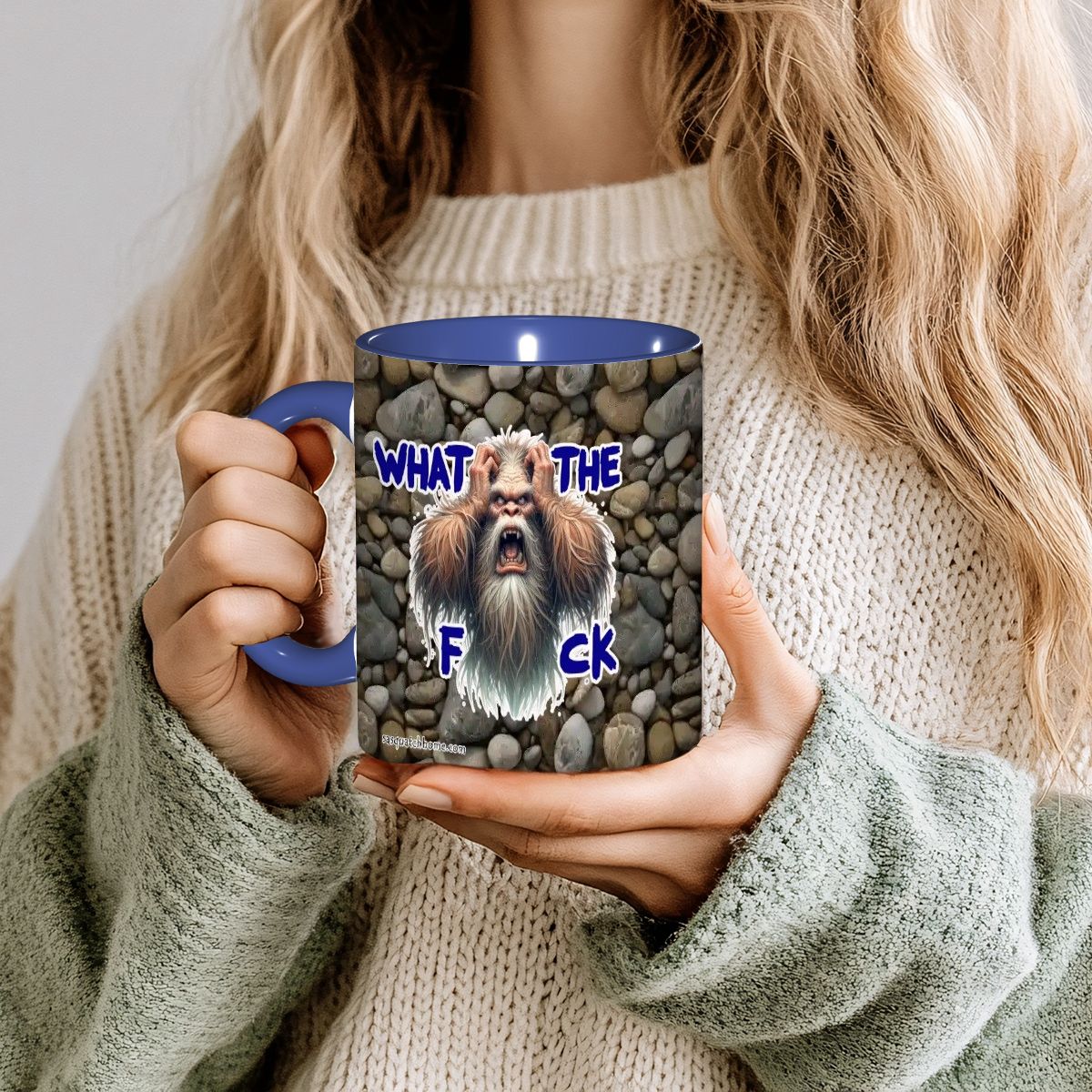 "WTF" Sarcastic Sasquatch Collection 11.2 Oz Ceramic Coffee Mug