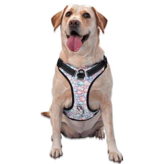 Fairy on Colored Stone, Oxford Fabric Dog Harness