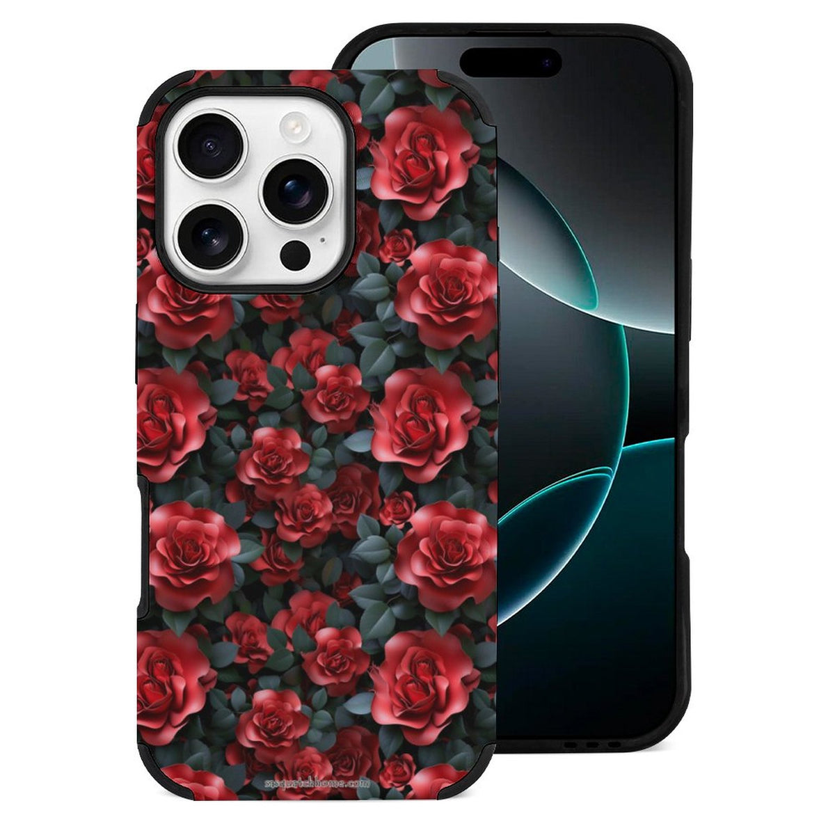 10 Flower Designs, Microfiber iPhone 16 Cases