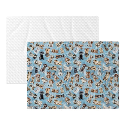 Animal Themed, Fluffy, Soft Dog Blanket - 10 Animal Designs