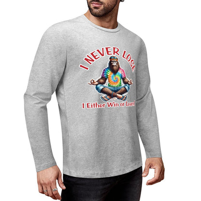 Bigfoot - Sasquatch Cotton Unisex Long Sleeve T-shirt
