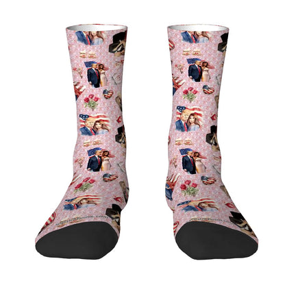 20 Trump Designs, Polyester Crew Socks