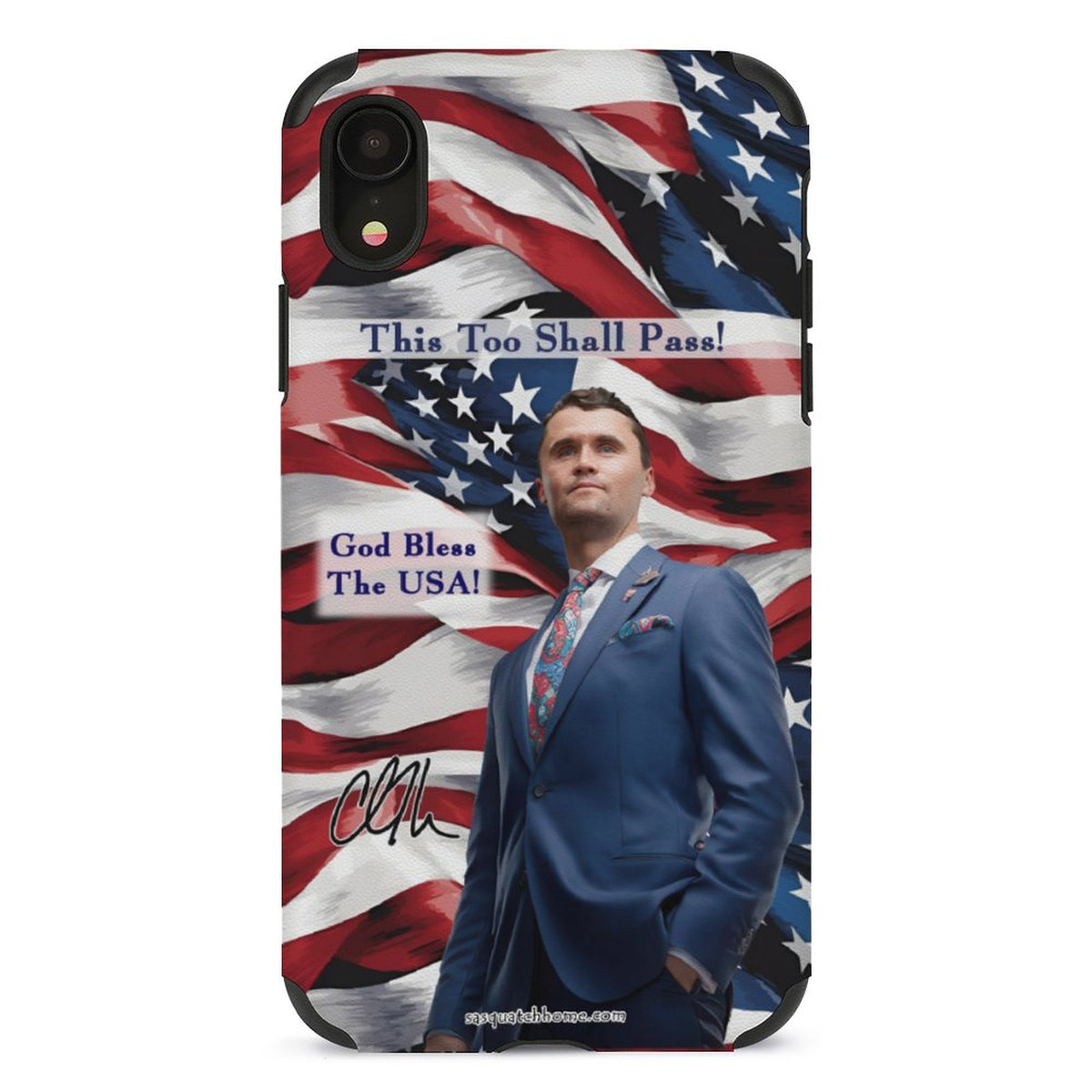 Charlie Kirk Memorial, Microfiber iPhone 11 Series
