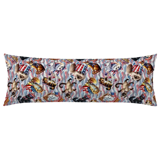 8 Patriot Designs, Long Body Pillow Case