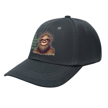 Bigfoot, Sasquatch “If you find me..", Baseball Cap – 8 Colors