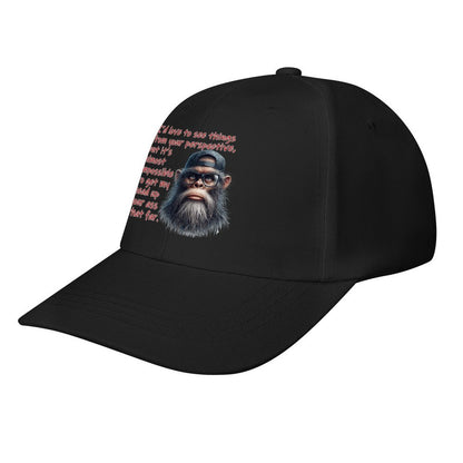 Bigfoot, Sasquatch “I'd love to see things..", Baseball Cap – 8 Colors
