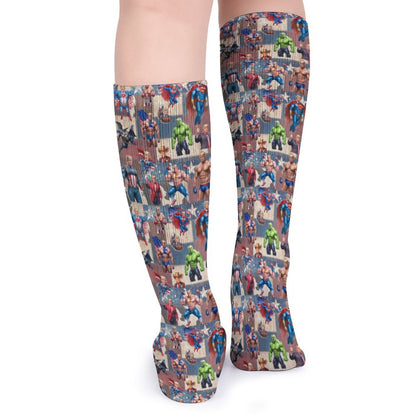 20 Donald Trump Designs, 15.5 Inch Tube Socks