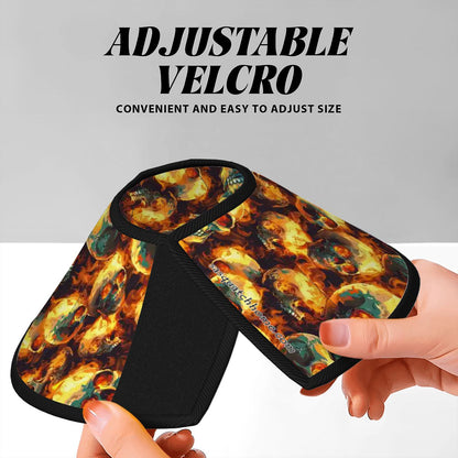 Firey Skulls Pet Elizabethan, Pet Medical Collar