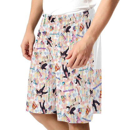 10 Donald Trump Designs, Men’s Polyester, pocketed, pajama Shorts