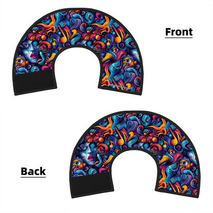 Psychedelic Collage, Pet Elizabethan, Pet Medical Collar