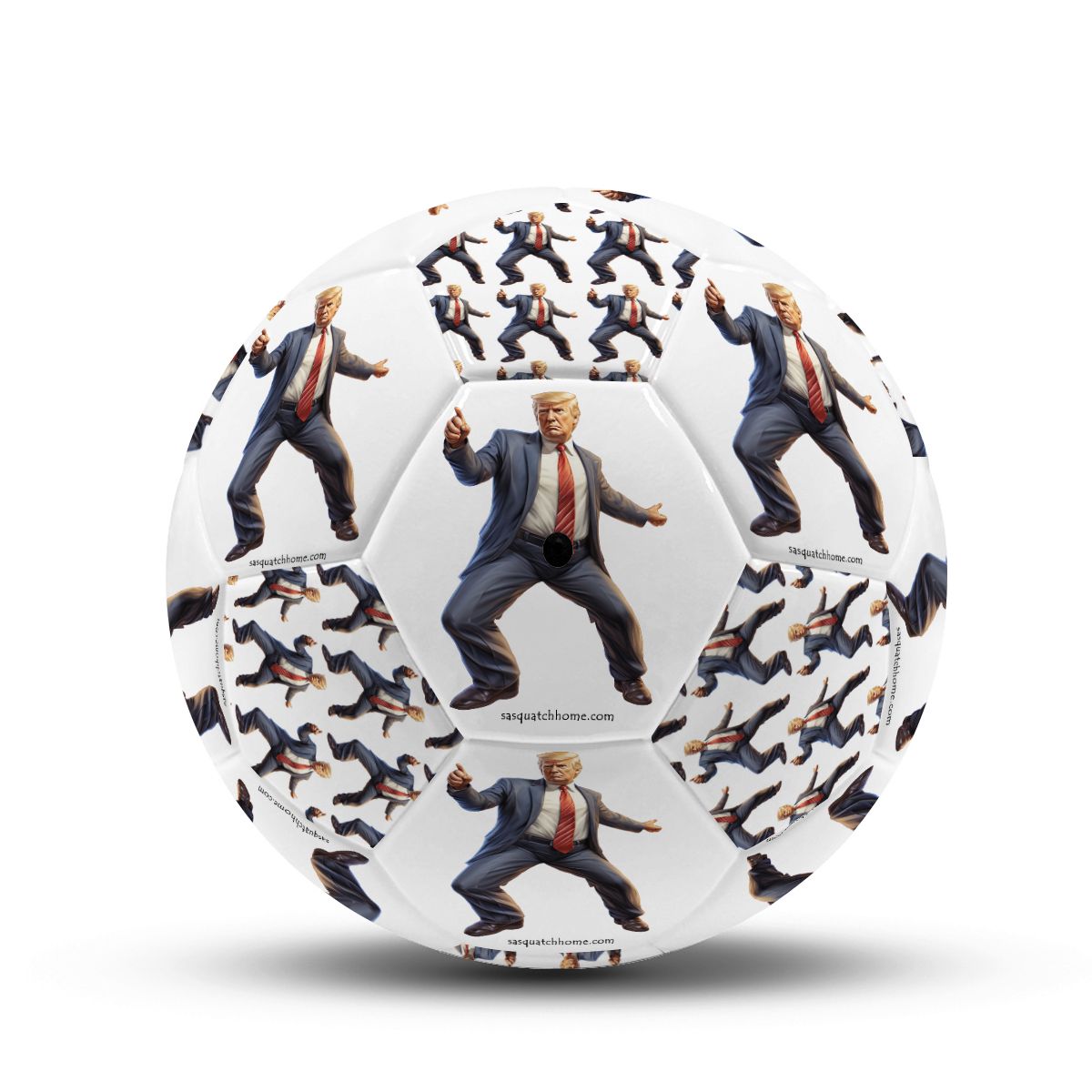 8.5 Inch Training Soccer Ball Donald Trump Dancing