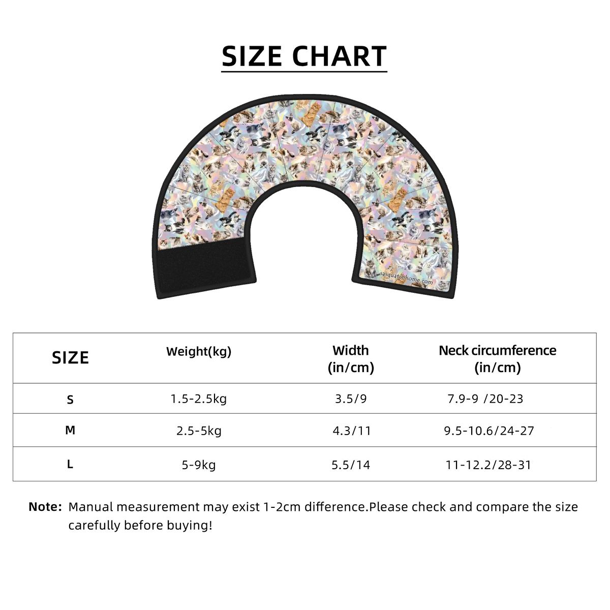 10 Animal Designs, Pet Elizabethan, Pet Medical Collar
