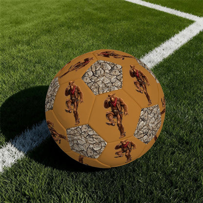 8.5 Inch Training Soccer Ball, Cowboy Sasquatch Bigfoot