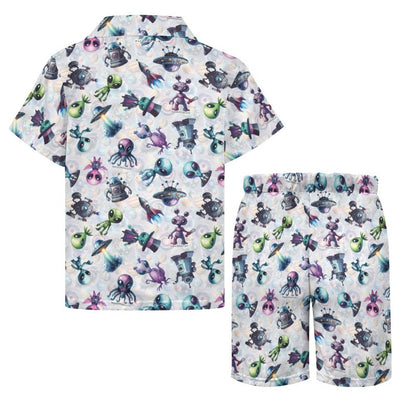 Aliens Children's Casual Beach Outfit