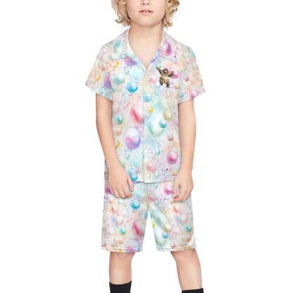 Children's Bubbles Bigfoot Dancing Casual Beach Outfit A27TZ (All-Over Printing)