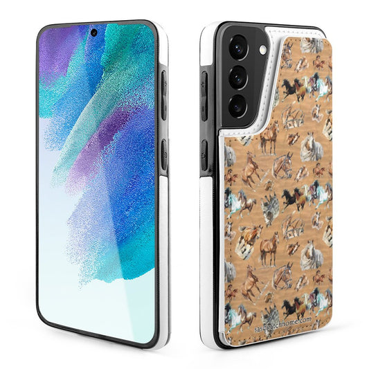 Samsung  S21 Ultra, Phone Case / Flip Cover Wallet - Animal (10) Designs