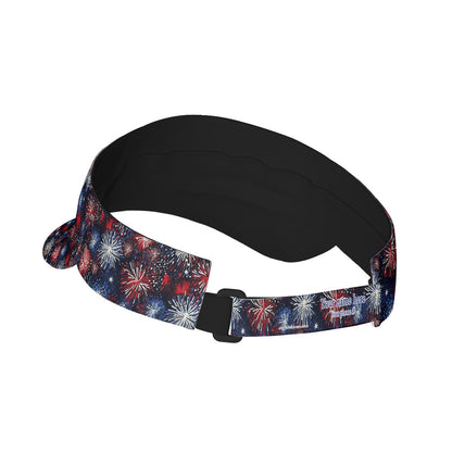 Patriot Cat / Kitten, Sun Visor Hat