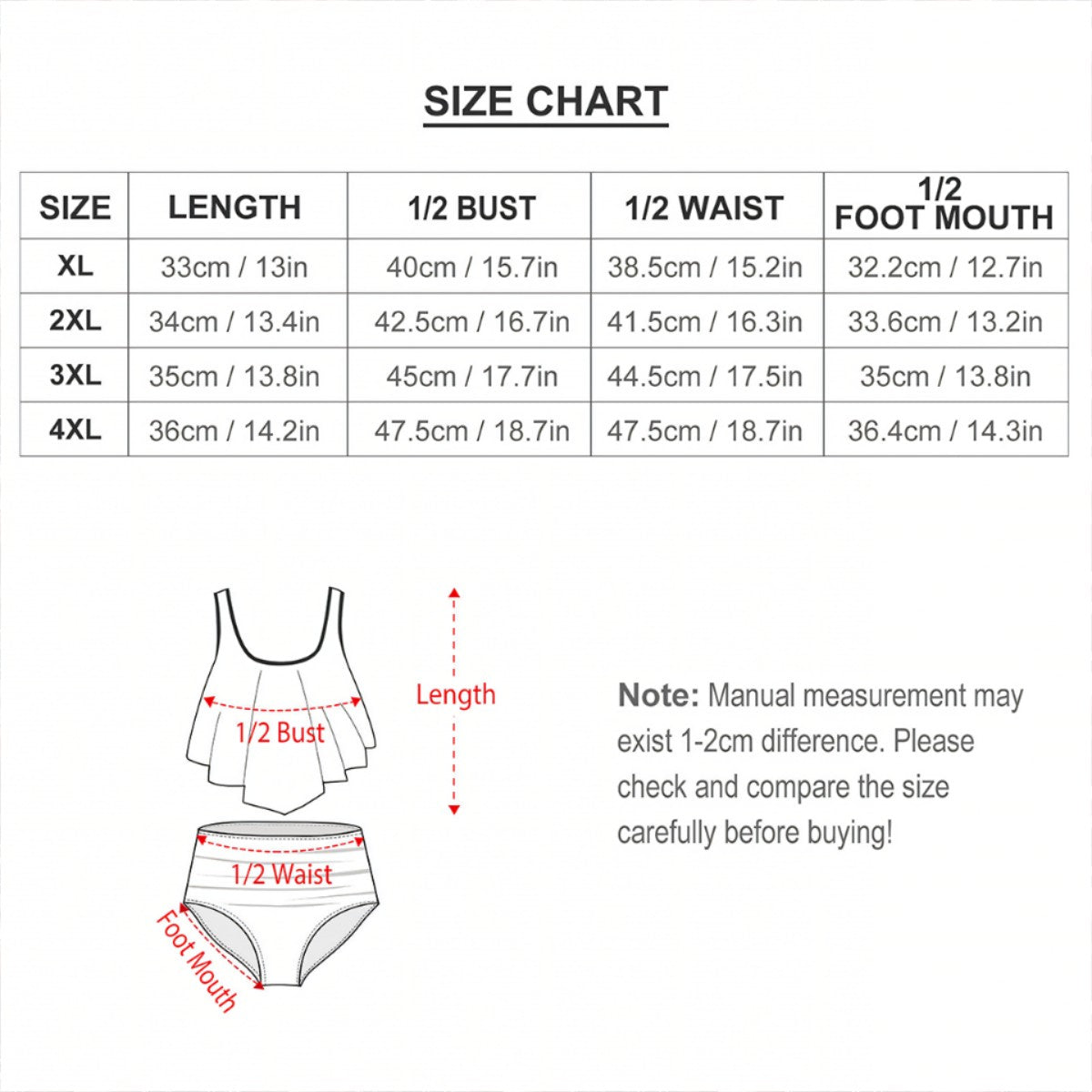 American Flag, Plus Size Women Bikini Flowy Ruffle Top