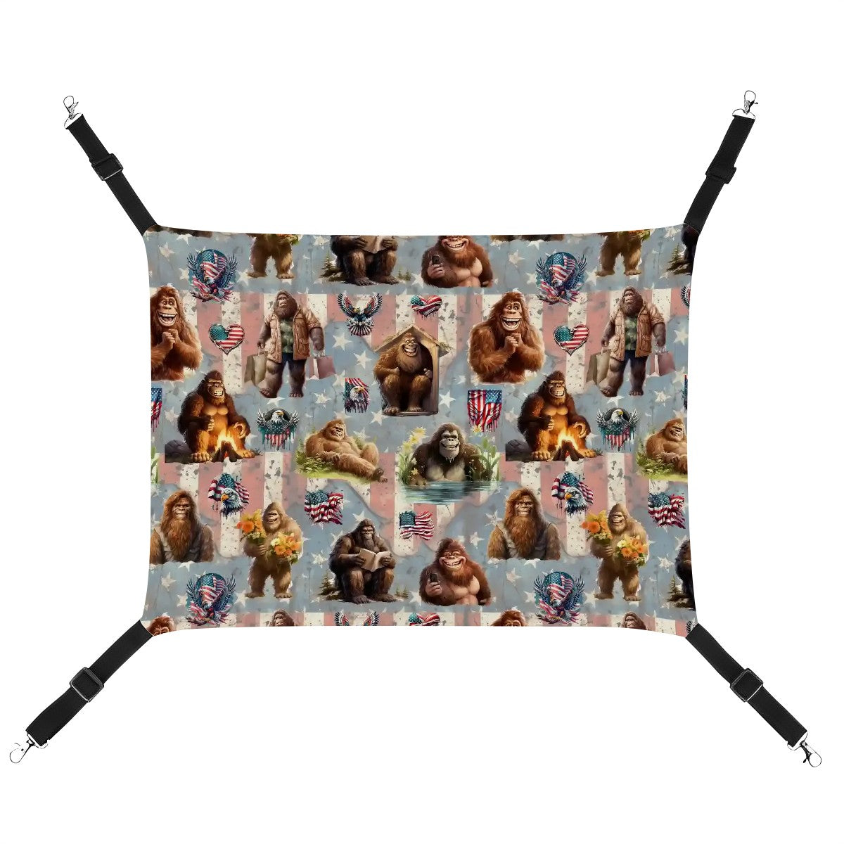 20 Bigfoot / Sasquatch Designs, Pet Hammock - Bigfoot / Sasquatch Collection
