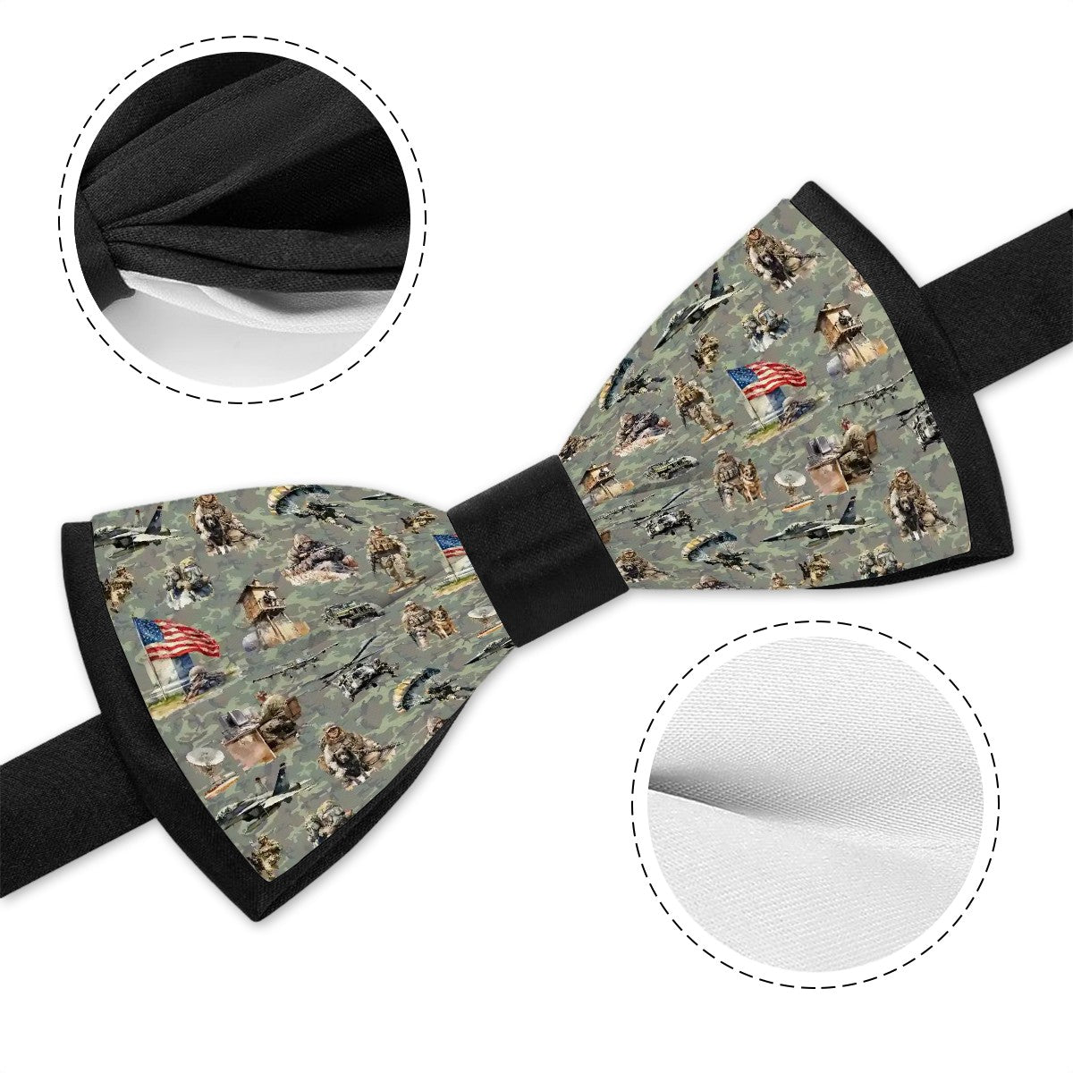 Awesome Misc Designs, Polyester BowTie
