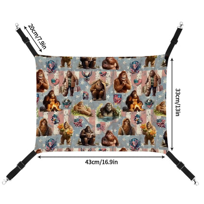 20 Bigfoot / Sasquatch Designs, Pet Hammock - Bigfoot / Sasquatch Collection