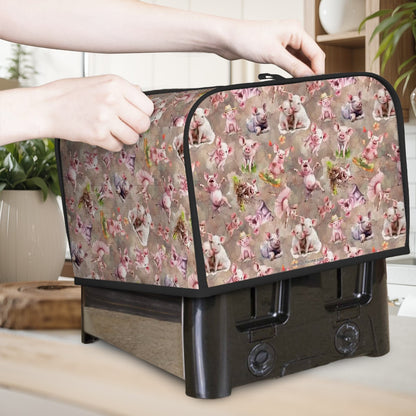 10 Animal Designs, 4 Slice Toaster Cover