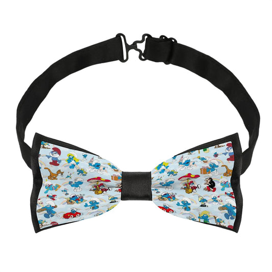Smurf Polyester Bow Tie