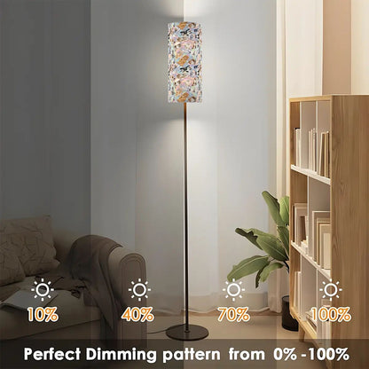 10 Domestic Animal Designs, Floor Lamp Modern Standing Lamp (Made in USA)