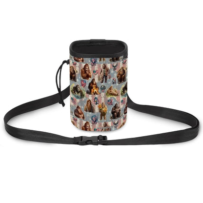 Bigfoot / Sasquatch Themed Pet Toy & Treat Pouch