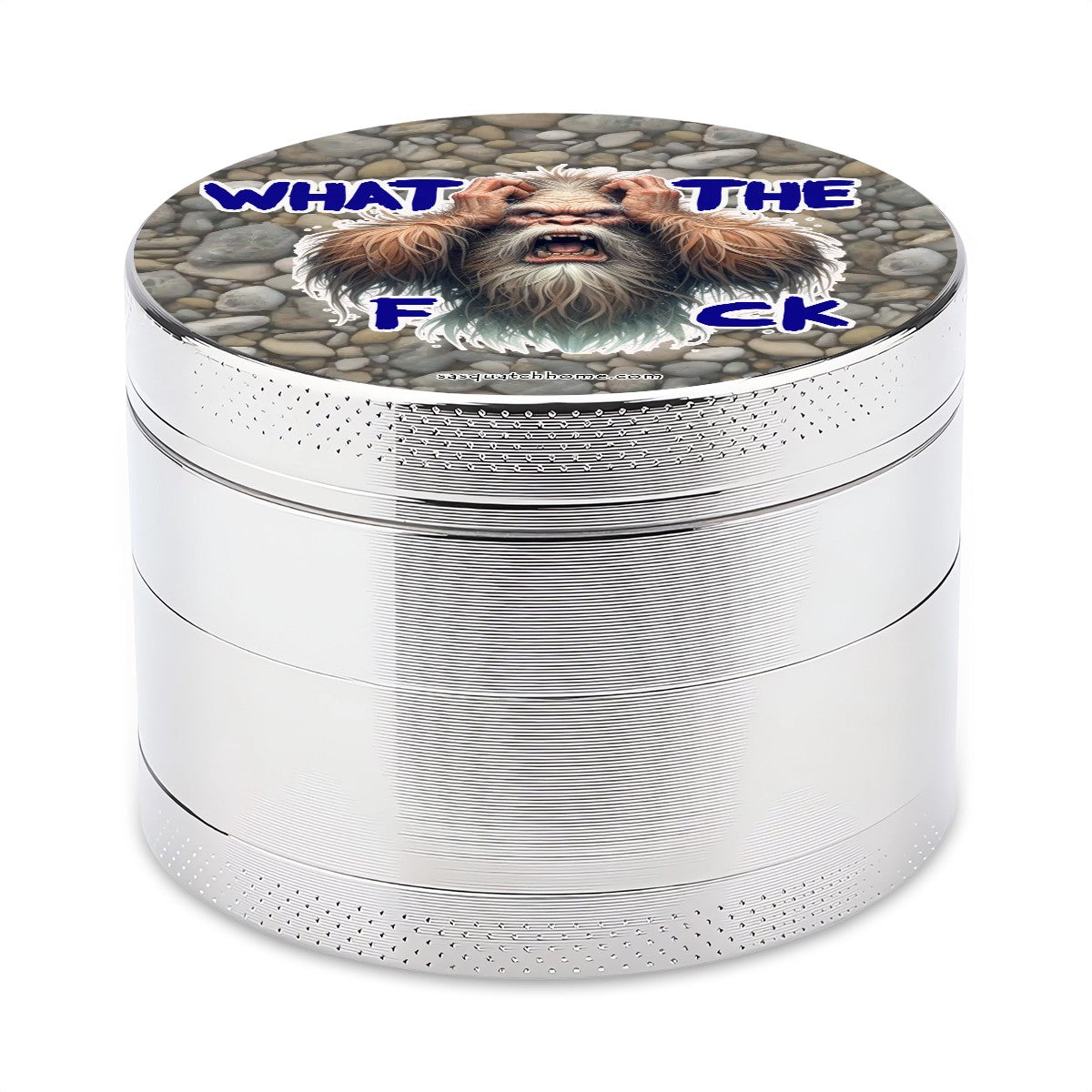 Sarcastic Sasquatch "WTF" Herb & Ganja Grinder