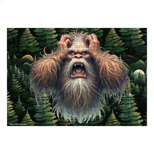 Crazy Sasquatch 300pcs Horizontal Wooden Jigsaw Puzzles