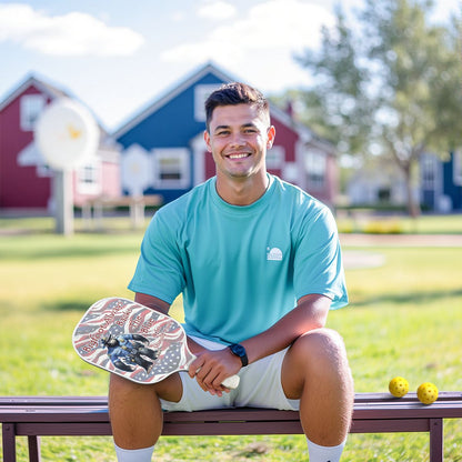 Bigfoot Always Backs The Blue, Pickleball Paddle