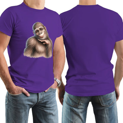 Bigfoot, Sasquatch, female, Short Sleeve Cotton T-shirt