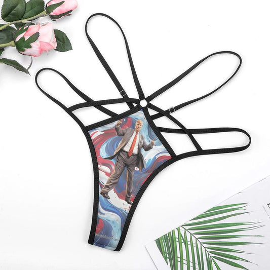 Donald Trump Dancing, Sexy G String Thong for Women