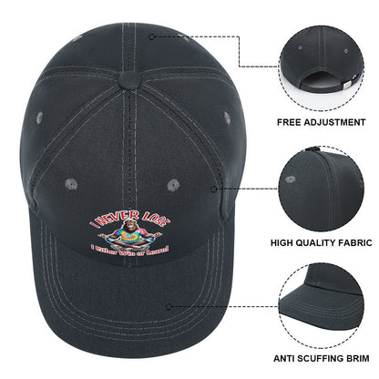 Bigfoot, Sasquatch “I never lose..", Baseball Cap – 8 Colors
