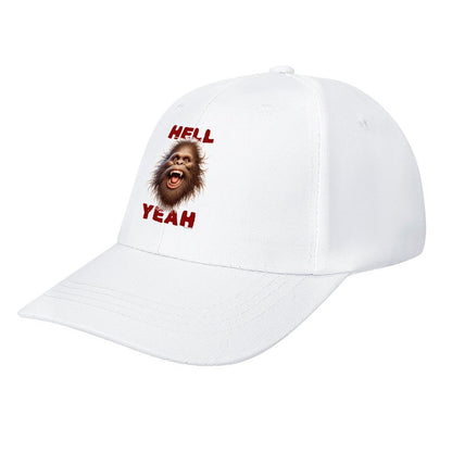 Bigfoot, Sasquatch “Hell yeah", Baseball Cap – 8 Colors