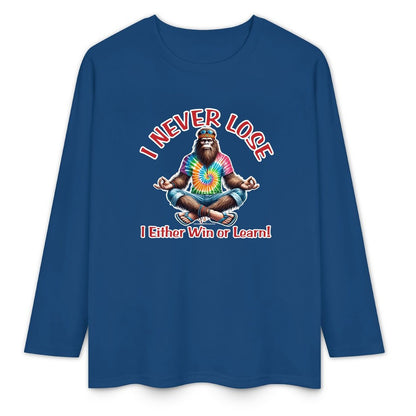 Bigfoot - Sasquatch Cotton Unisex Long Sleeve T-shirt