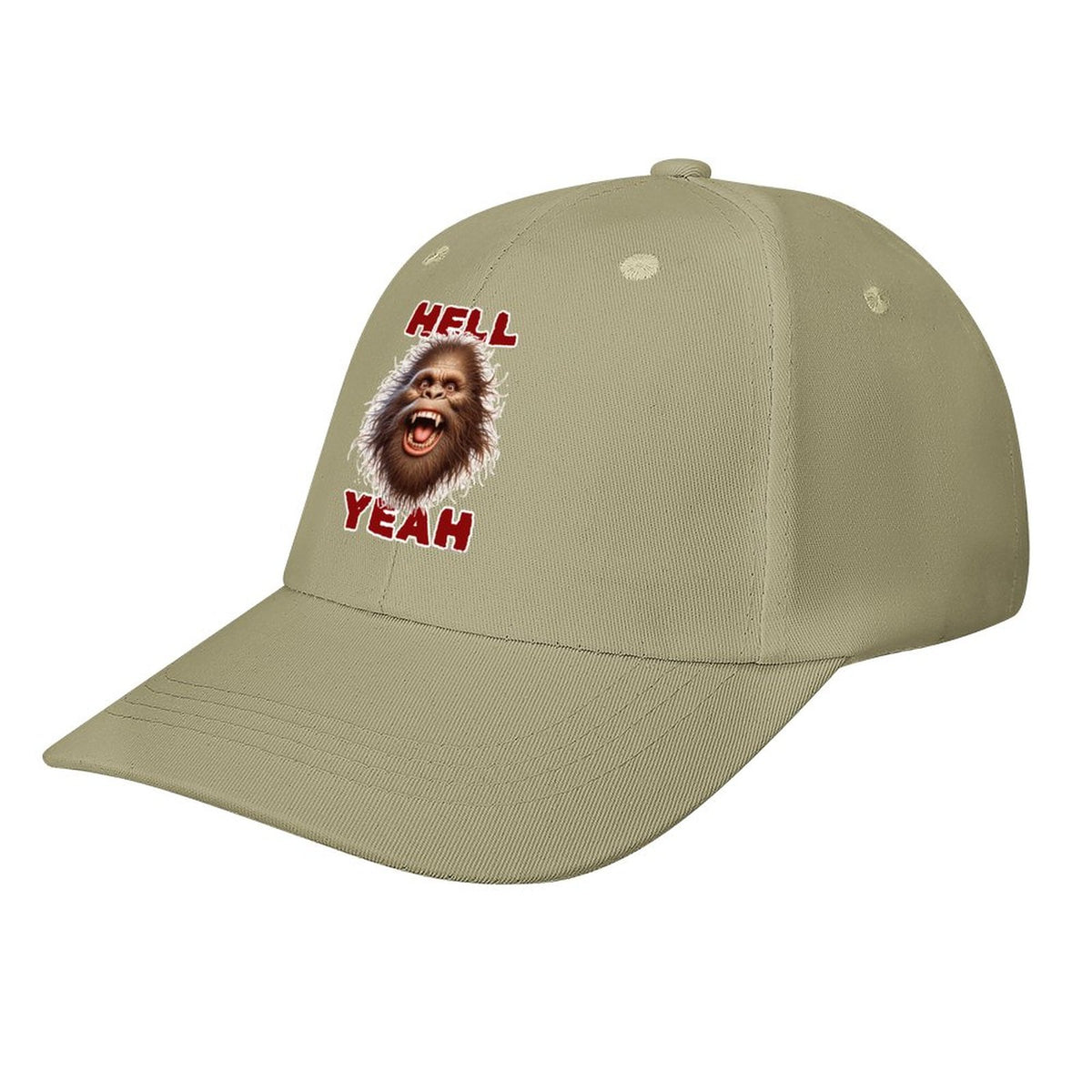 Bigfoot, Sasquatch “Hell yeah", Baseball Cap – 8 Colors