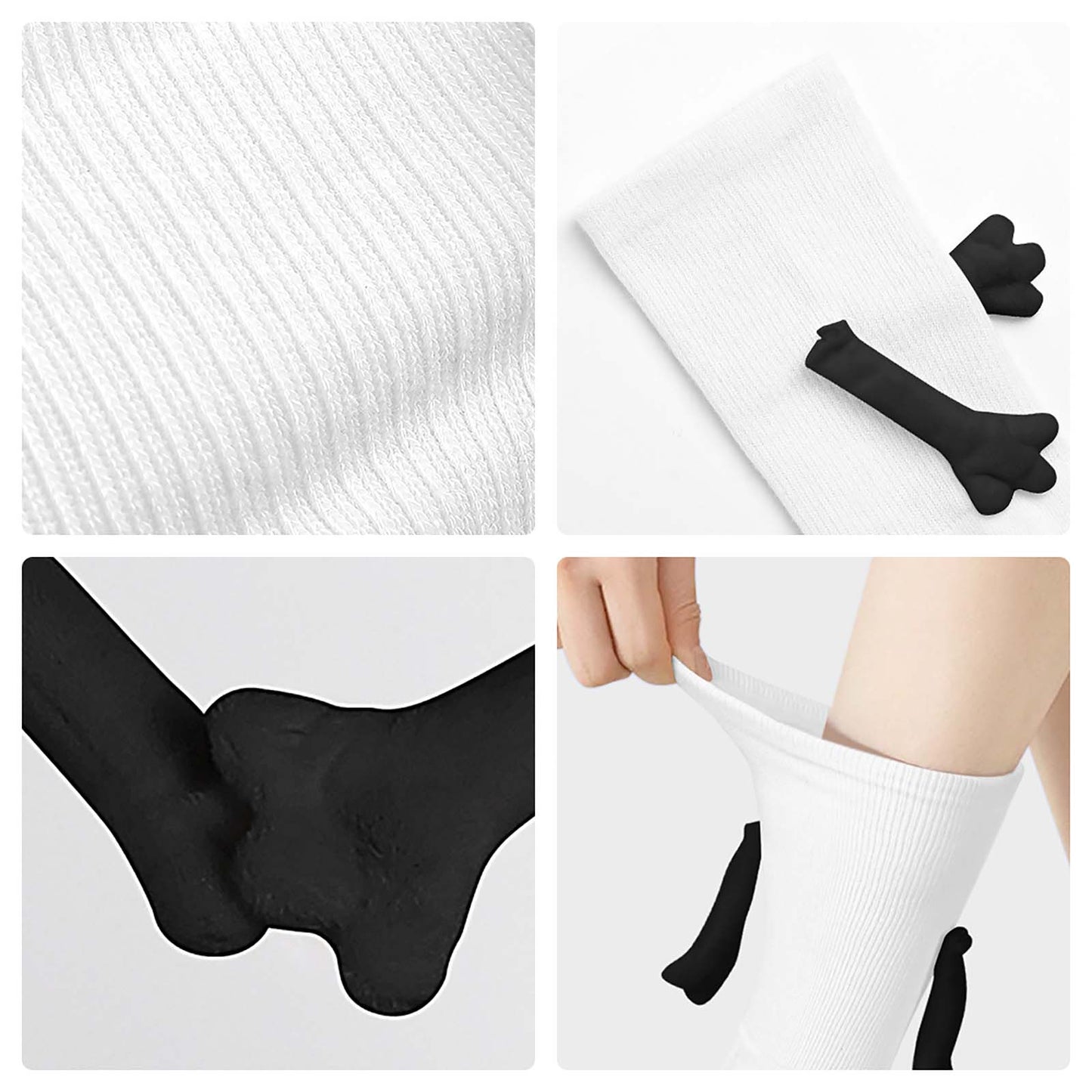 Magnetic Holding Hands Funny Socks – PERSONALIZE FREE