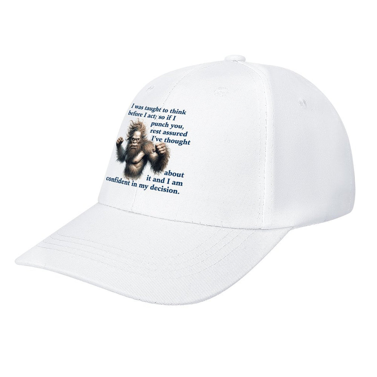 Bigfoot, Sasquatch “I was taught..", Baseball Cap – 8 Colors