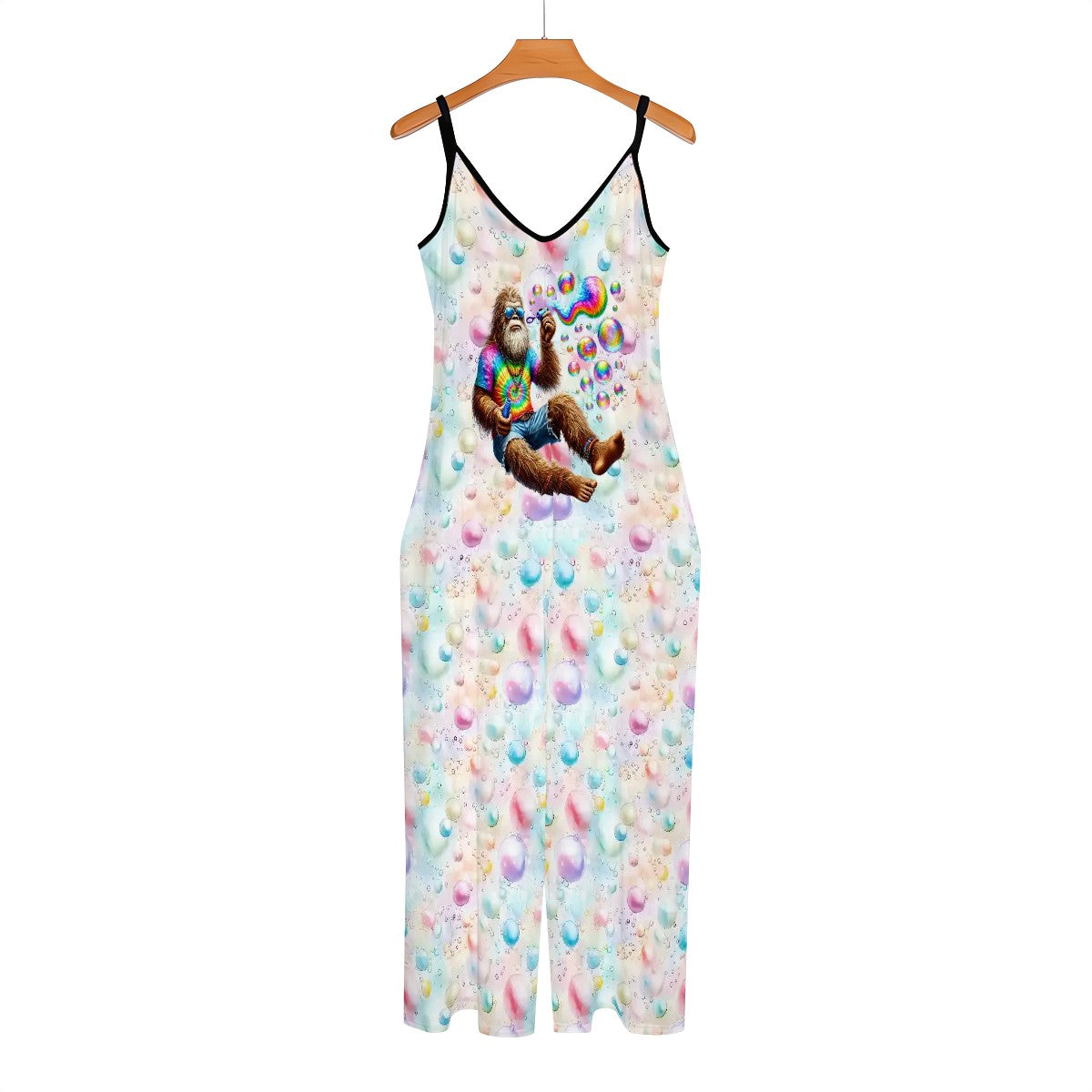 Bigfoot Sasquatch Bubbles, Casual Jumpsuits for Women
