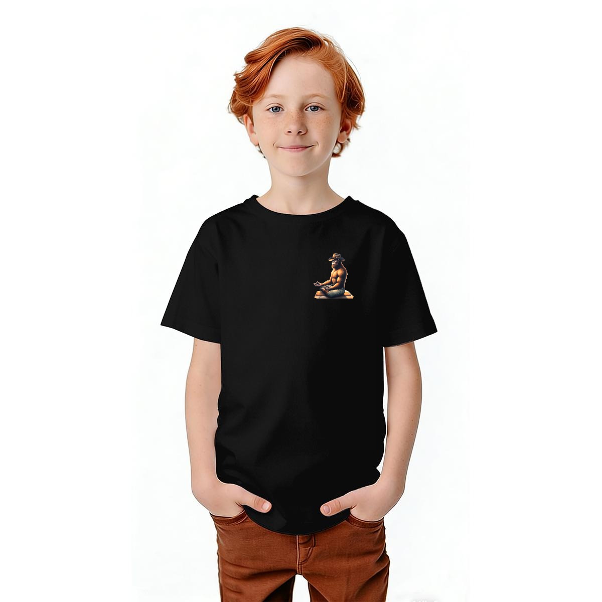 Bigfoot Sasquatch Designs, Kid’s Double Sided Gildan 5000B T Shirt