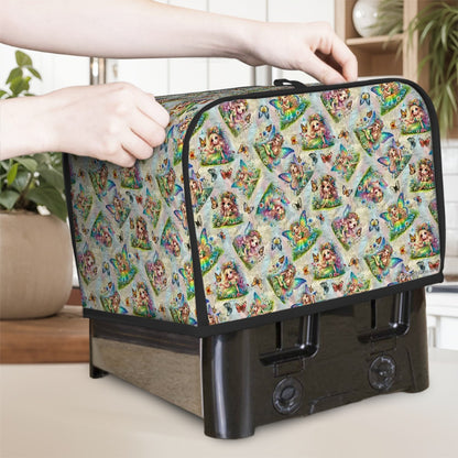 6 Fairy Designs, 2 Slice Toaster Cover