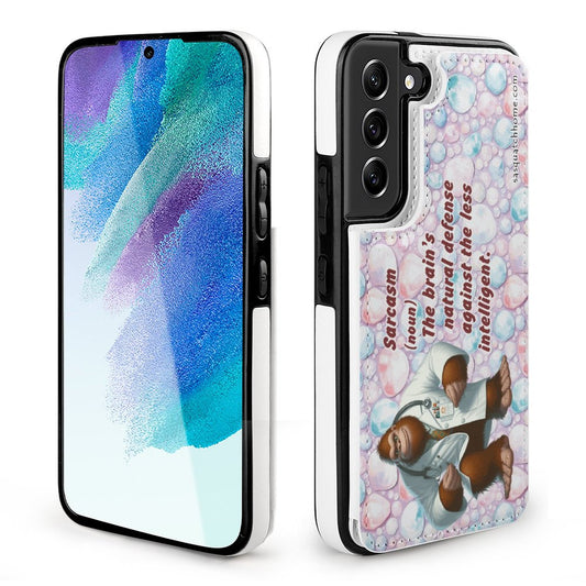 Bigfoot, Sasquatch "Sarcasm.." Definition, Samsung S22 Cell Phone Case / Folding Wallet