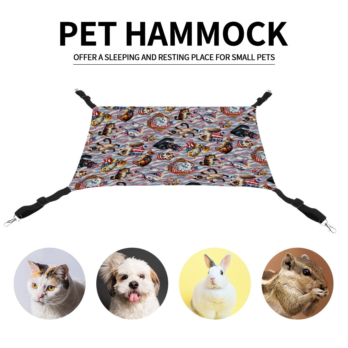 8 Patriot Designs, Pet Hammock