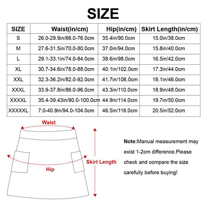 10 Animal Designs, Women’s Milk Silk Sports Skorts with Pockets